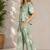 Women green  printed co-ord set