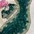 Teal Color Embroidery And Sequance Work Satin Saree