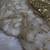 Beige color sequins and Beads Embroidery Work with fancy latkan net saree