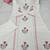Off white pure cotton handblock floral printed kurta set with dupatta