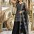 Black Color Embroidery And Sequance Work Georgete Salwar Suit