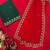 red color Beautiful sequins Embroidery Georgette saree