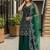 Green Color Embroidery And Sequance Work Georgete Salwar Suit