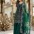 Green Color Embroidery And Sequance Work Georgete Salwar Suit