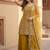 Mustard Color Embroidery And Sequance Work Georgete Salwar Suit