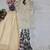 Off White Color Embroidery And Sequance Work Georgete Salwar Suit
