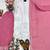 Pink Color Embroidery And Sequences Work Georgette Salwar Suit
