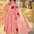 Women Floral Embroidered Pleated Thread Work Pure Cotton Kurta with Trousers & With Dupatta