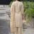 Women Ethnic Motifs Embroidered Regular Thread Work Silk Chiffon Kurta with Palazzos & With Dupatta