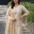 Women Ethnic Motifs Embroidered Regular Thread Work Silk Chiffon Kurta with Palazzos & With Dupatta