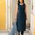 Pure Silk Jacquard Straight Kurta With Trousers & Dupatta