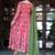 Floral Printed V-Neck Long Sleeves Kurta with Trousers & With Dupatta