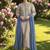 Women Ethnic Motifs Embroidered Regular Mirror Work Chanderi Silk Kurta with Trousers & With Dupatta