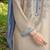 Women Ethnic Motifs Embroidered Regular Mirror Work Chanderi Silk Kurta with Trousers & With Dupatta