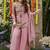 Women Ethnic Motifs Embroidered Regular Thread Work Kurta with Palazzos & With Dupatta