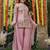Women Ethnic Motifs Embroidered Regular Thread Work Kurta with Palazzos & With Dupatta