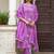 Women Ethnic Motifs Embroidered Regular Pure Cotton Kurta with Trousers & With Dupatta