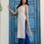 Women Striped Round Neck Sleeveless Kurta