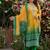 Women Ombre Dyed Regular Kurta with Trousers & With Dupatta