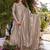 Women Ethnic Motifs Embroidered Panelled Thread Work Kurta with Trousers & With Dupatta
