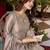 Women Ethnic Motifs Embroidered Panelled Thread Work Kurta with Trousers & With Dupatta