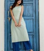 Women Striped Kurta