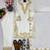 White Color Embroidery Work Fuax Georgete Salwar Suit