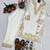 White Color Embroidery Work Fuax Georgete Salwar Suit