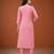 Women's Gorgeous Cotton Blend Embroidery Straight Kurta with Pant And Dupatta Set