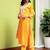 Women Ethnic Motifs Thread Work Pure Cotton Kurta with Trousers & Dupatta