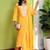 Women Ethnic Motifs Thread Work Pure Cotton Kurta with Trousers & Dupatta
