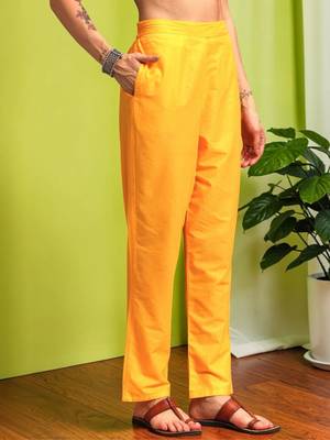 Women Ethnic Motifs Thread Work Pure Cotton Kurta with Trousers & Dupatta 4