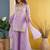Women Regular Sequinned Kurta with Sharara & With Dupatta
