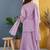 Women Regular Sequinned Kurta with Sharara & With Dupatta