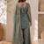 Women Ethnic Motifs Embroidered Regular Thread Work Kurta with Sharara & With Dupatta