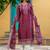 Women Ethnic Motifs Printed Regular Chanderi Silk Kurta with Trousers & With Dupatta
