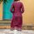 Women Ethnic Motifs Printed Regular Chanderi Silk Kurta with Trousers & With Dupatta