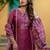 Women Ethnic Motifs Printed Regular Chanderi Silk Kurta with Trousers & With Dupatta