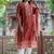 Women Ethnic Motifs Printed Regular Chanderi Silk Kurta with Trousers & With Dupatta