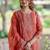 Women Ethnic Motifs Printed Regular Chanderi Silk Kurta with Trousers & With Dupatta