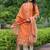 Women Ethnic Motifs Printed Regular Chanderi Silk Kurta with Trousers & With Dupatta