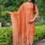 Women Ethnic Motifs Printed Regular Chanderi Silk Kurta with Trousers & With Dupatta