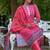 Women Ethnic Motifs Printed Regular Kurta with Trousers & With Dupatta