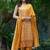 Women Ethnic Motifs Regular Kurta with Trousers & With Dupatta