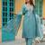 Women Floral Embroidered Regular Thread Work Kurta with Trousers & With Dupatta