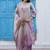 Women Floral Printed Regular Chanderi Silk Kurta with Trousers & With Dupatta