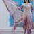 Women Floral Printed Regular Chanderi Silk Kurta with Trousers & With Dupatta