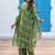 Women Dyed Regular Kurta with Palazzos & With Dupatta