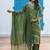 Women Dyed Regular Kurta with Palazzos & With Dupatta