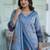 Women Floral Printed Regular Chanderi Silk Kurta with Trousers & With Dupatta